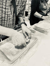 Load image into Gallery viewer, PLATTER & DIP BOWL SET POTTERY WORKSHOP: TUE. SEPT. 30TH 2025, 6-9PM
