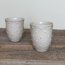 Load image into Gallery viewer, DOT WINE CUPS IN IVORY (SET OF 4)
