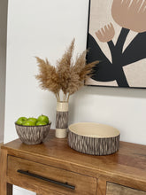 Load image into Gallery viewer, AFRICA MODERN TALI BOWL WITH STRIPES