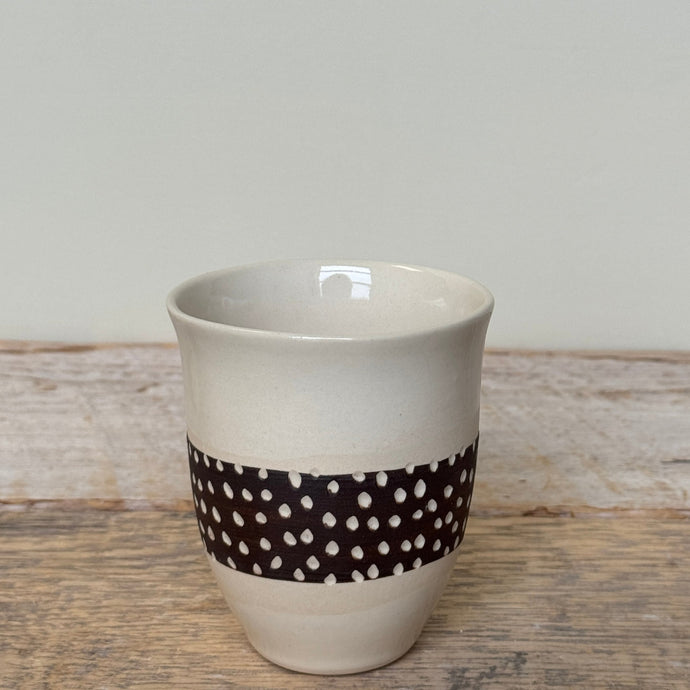 AFRICA MODERN CUP WITH DOTS