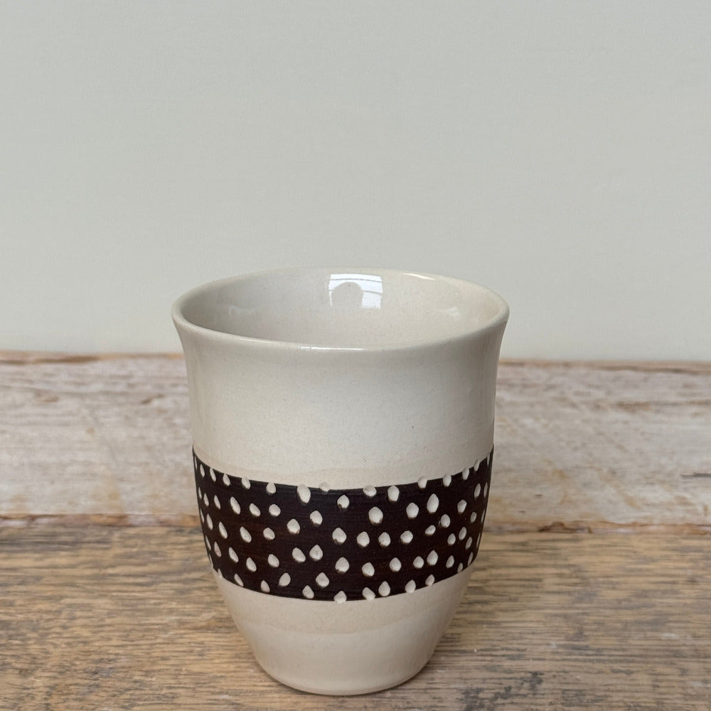 AFRICA MODERN CUP WITH DOTS