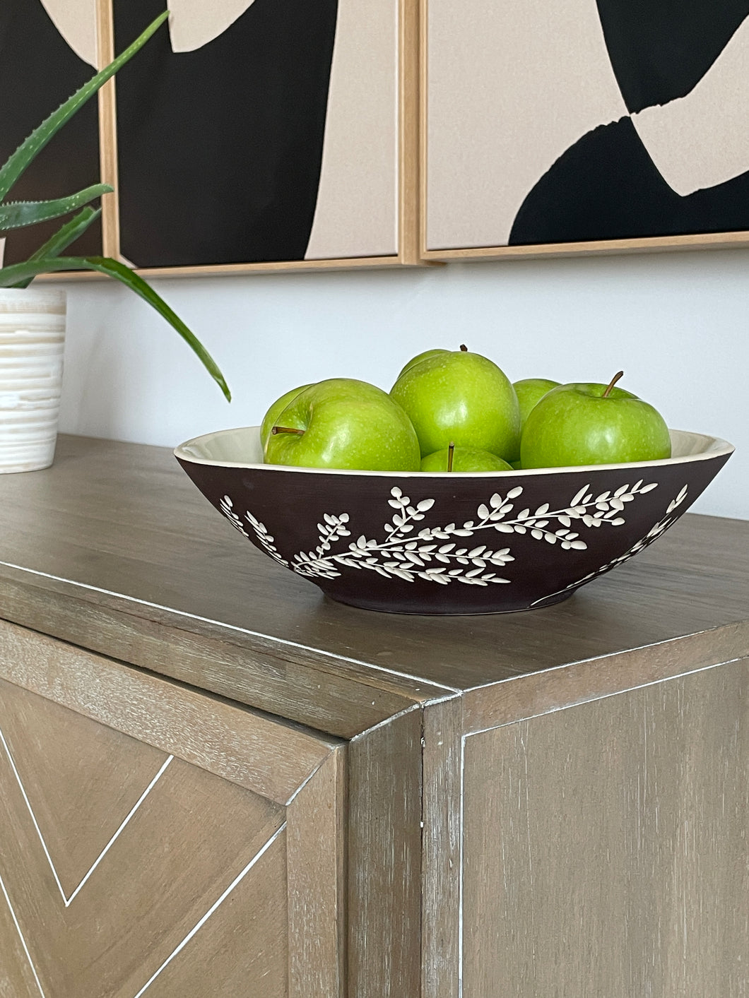 BOTANICAL SILHOUETTES MEIRA BOWL A - LARGE
