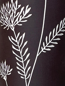 BOTANICAL SILHOUETTES SMALL CYLINDER VASE F