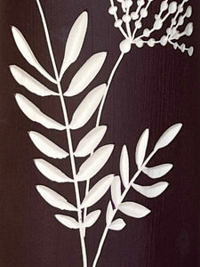 BOTANICAL SILHOUETTES SMALL CYLINDER VASE E
