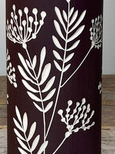Load image into Gallery viewer, BOTANICAL SILHOUETTES SMALL CYLINDER VASE A
