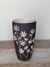 Load image into Gallery viewer, BOTANICAL SILHOUETTES WIDE VASE C