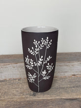 Load image into Gallery viewer, BOTANICAL SILHOUETTES WIDE VASE A