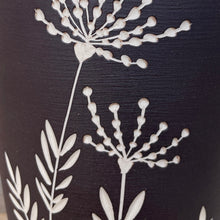 Load image into Gallery viewer, BOTANICAL SILHOUETTES WIDE VASE B