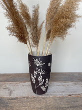 Load image into Gallery viewer, BOTANICAL SILHOUETTES WIDE VASE B
