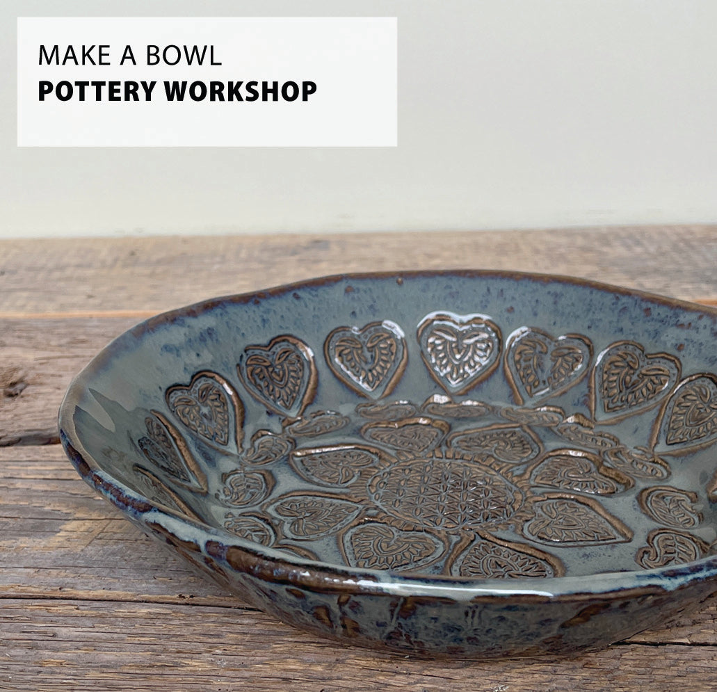 MAKE A BOWL POTTERY WORKSHOP,  FEBRUARY 7TH, 6-9PM