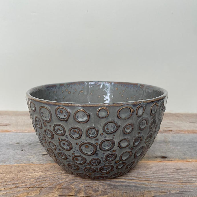 CIRCLES TALI SERVING BOWL IN SLATE