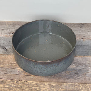 SLATE CYLINDER SERVING BOWL