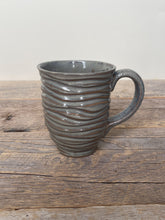 Load image into Gallery viewer, WAVE MUG IN SLATE-15 OUNCES