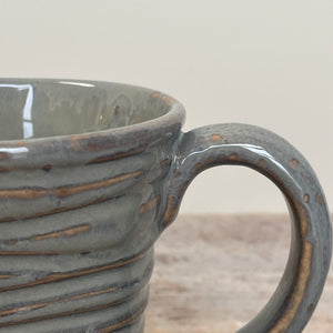 WAVE MUG IN SLATE-16 OUNCES