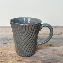 Load image into Gallery viewer, WOODGRAIN MUG IN SLATE-16 OUNCES