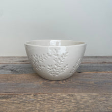 Load image into Gallery viewer, CARVED BRANCHES TALI SERVING BOWL IN IVORY