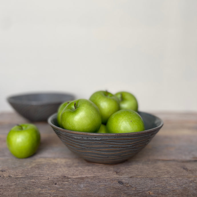 WAVE LINDA BOWL IN SLATE