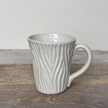 Load image into Gallery viewer, WOODGRAIN MUG IN IVORY-16 OUNCES