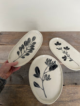 Load image into Gallery viewer, MAKE 3 PAINTED &amp; CARVED BOTANICAL PLATTERS POTTERY WORKSHOP, THURSDAY MARCH 6,  2025, 5:30-9PM