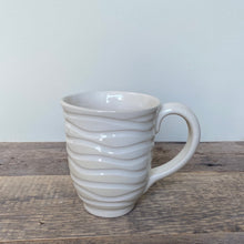 Load image into Gallery viewer, WAVE MUG IN IVORY-15 OUNCES