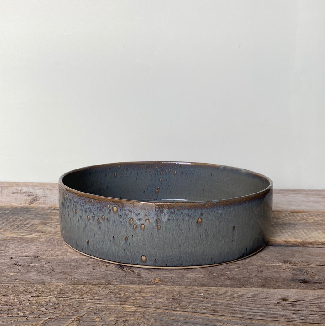 CYLINDER BOWL IN SLATE - MEDIUM