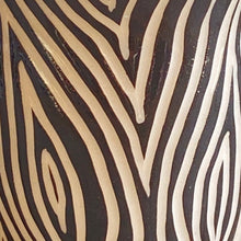Load image into Gallery viewer, AFRICA MODERN MUG - CARVED ZEBRA PRINT