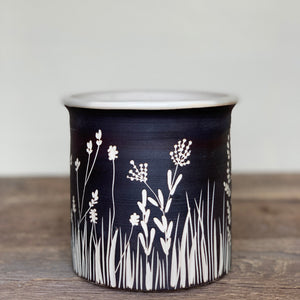 BOTANICAL SILHOUETTES UTENSIL HOLDER
