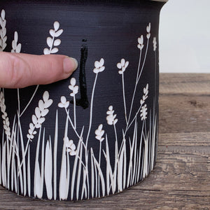 BOTANICAL SILHOUETTES UTENSIL HOLDER
