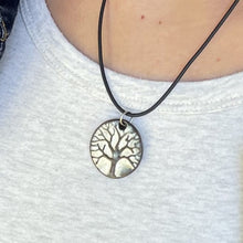 Load image into Gallery viewer, TREE OF LIFE NECKLACE IN CUPPUCCINO