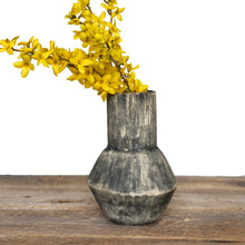 Load image into Gallery viewer, CHARRED LINEN CALIA VASE - C