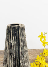 Load image into Gallery viewer, CHARRED LINEN TAPER VASE A