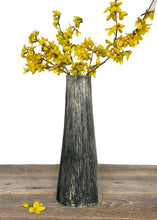Load image into Gallery viewer, CHARRED LINEN TAPER VASE E