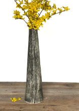Load image into Gallery viewer, CHARRED LINEN TAPER VASE D