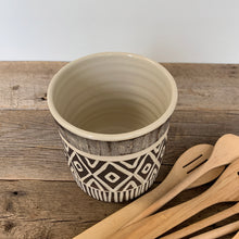 Load image into Gallery viewer, AFRICA MODERN UTENSIL HOLDER IN MUDCLOTH B