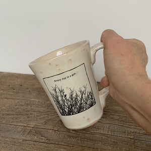 INSPIRATIONS MUG 16 OUNCES - EVERYDAY IS A GIFT