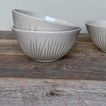Load image into Gallery viewer, EVERYDAY BOWL IN IVORY WITH GRASS (SET OF 2) MEDIUM