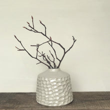 Load image into Gallery viewer, IVORY TOBI VASE IN CORAL (5&quot; tall, opening 1.5&quot;)