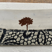 Load image into Gallery viewer, Dotti Potts Ceramic Art Hanger-Large With Tree 004