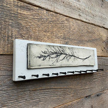 Load image into Gallery viewer, Dotti Potts Ceramic Art Hanger-Large With Plant 006