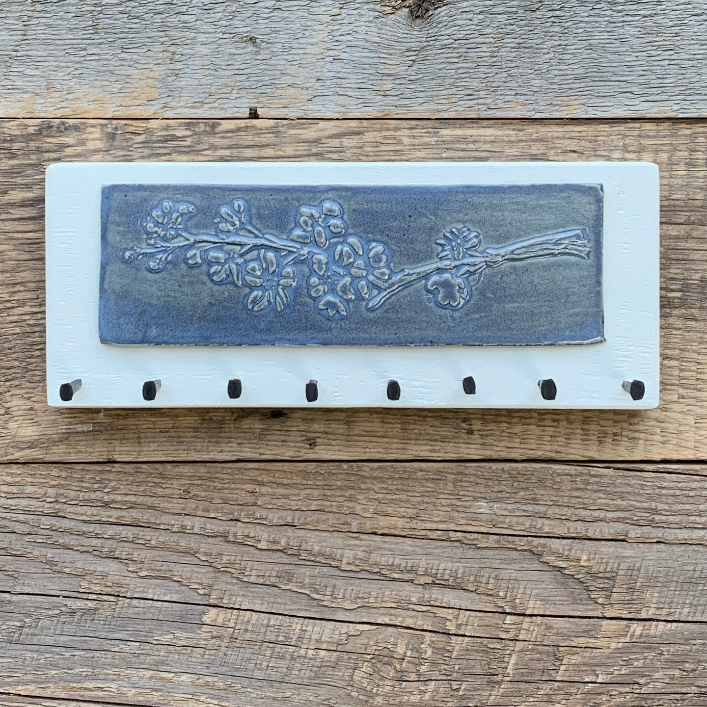 MEDIUM JEWELLERY HOLDER / KEY HOLDER WITH CHERRY BLOSSOMS 01