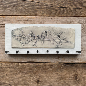 MEDIUM JEWELLERY HOLDER / KEY HOLDER WITH BIRDS A18