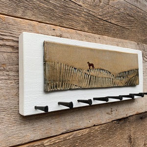 MEDIUM JEWELLERY HOLDER / KEY HOLDER WITH DOG A