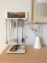 Load image into Gallery viewer, MEDIUM JEWELLERY HOLDER / KEY HOLDER WITH PLANT H