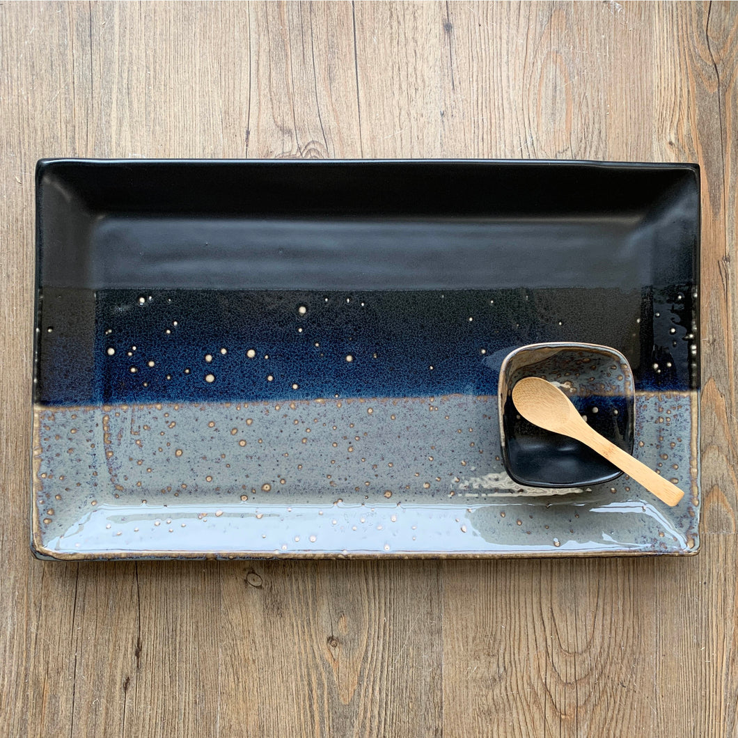 MIDNIGHT EXTRA LARGE RECTANGLE PLATTER SET