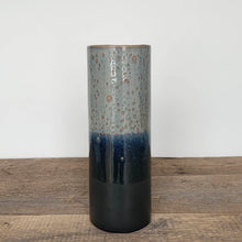 Load image into Gallery viewer, MIDNIGHT MEDIUM CYLINDER VASE (11&quot; tall)
