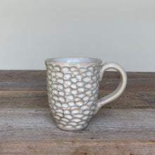 Load image into Gallery viewer, CORAL MUG IN OATMEAL-15 OUNCES