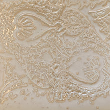 Load image into Gallery viewer, OATMEAL SMALL SQUARE PLATTER SET IN MEHNDI (11&quot;X11&quot;)