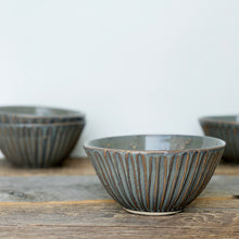 Load image into Gallery viewer, SLATE MEDIUM EVERYDAY BOWL WITH STRIPES