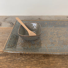 Load image into Gallery viewer, SLATE MEDIUM RECTANGLE PLATTER SET WITH BRANCHES (7.5&quot; X 12.5)