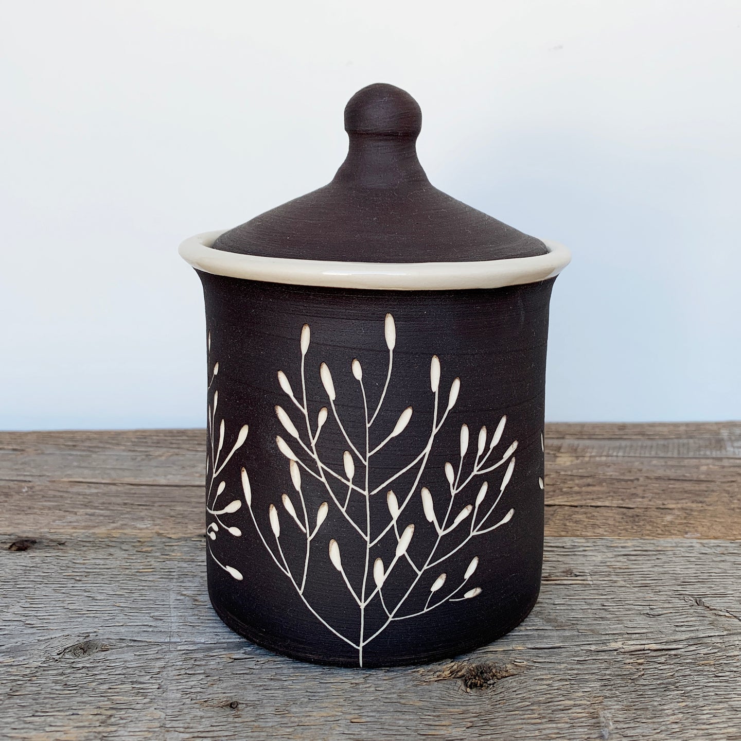 BOTANICAL SILHOUETTES CANISTER